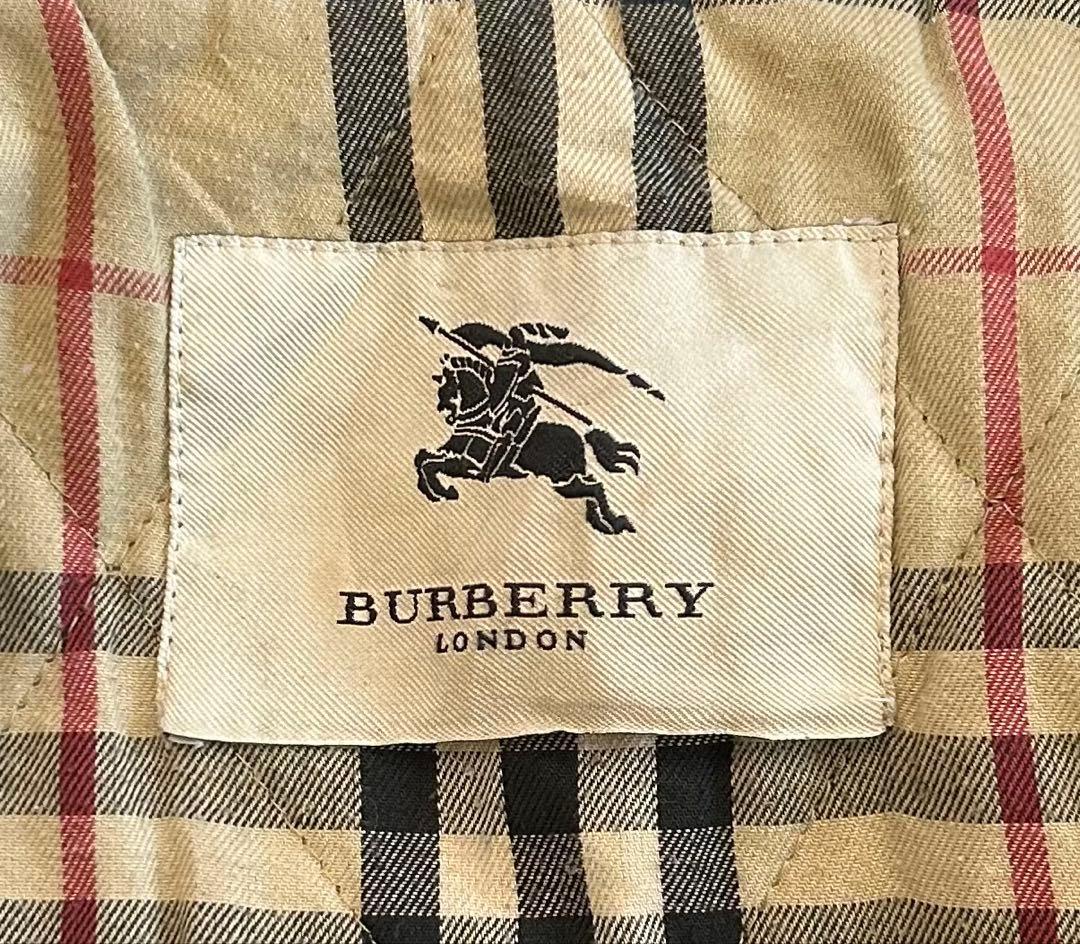 ボロの美学 BURBERRYバーバリー ステンカラーコート フェード スペイン製