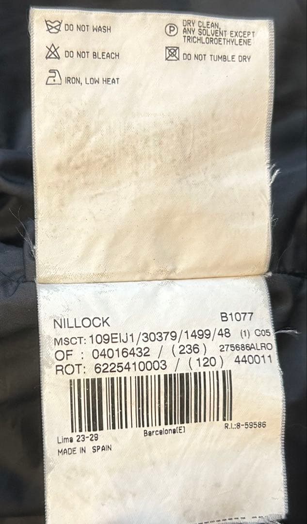 ボロの美学 BURBERRYバーバリー ステンカラーコート フェード スペイン製