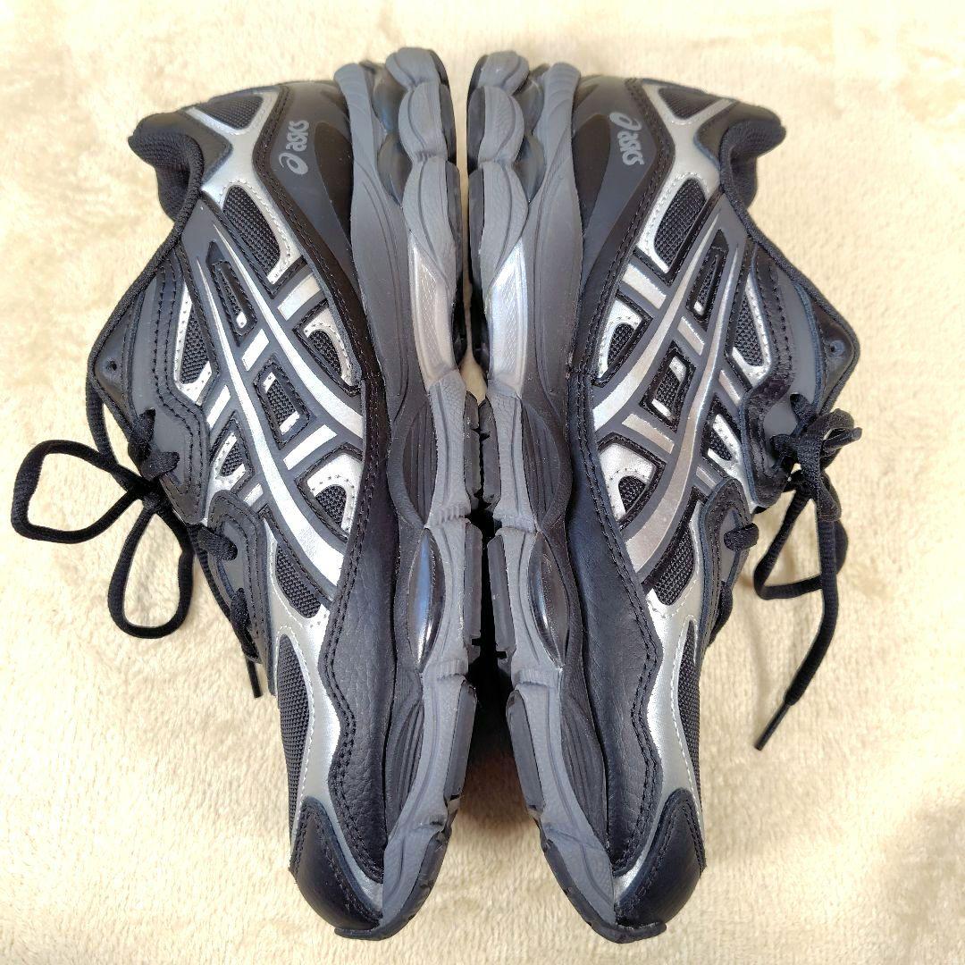 asics アシックス ゲル エヌワイシー スニーカー メンズ 黒色 27.5