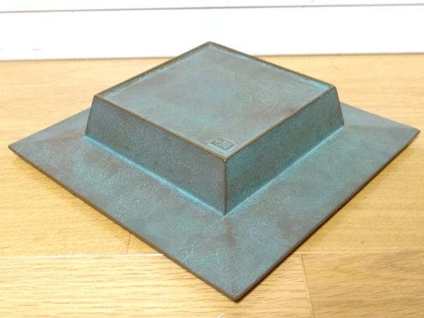 アンティーク 作者謹言 東洋工業 マツダ 灰皿 青銅 鋳物 インテリア 旧車