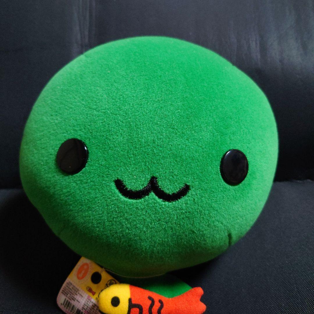 激レア 平成レトロ サンエックス まりもこちゃん お魚 ぬいぐるみ 新品タグ付き