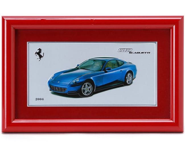 フェラーリ612額装プレート