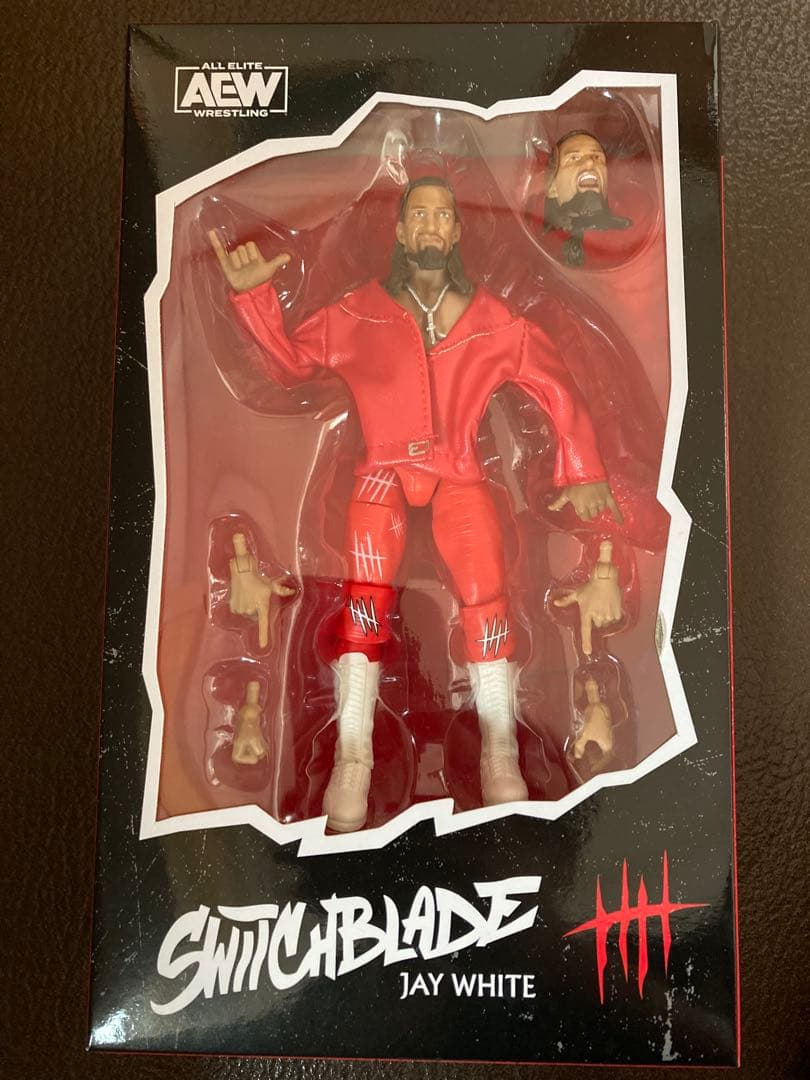 AEW ジェイ・ホワイト フィギュア 新日本プロレス バレットクラブ