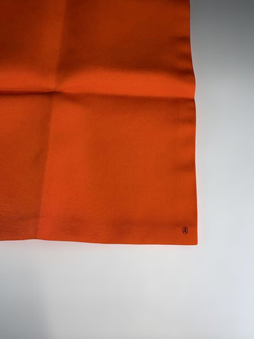 【茶道具）友湖　朱帛紗（紙箱）③