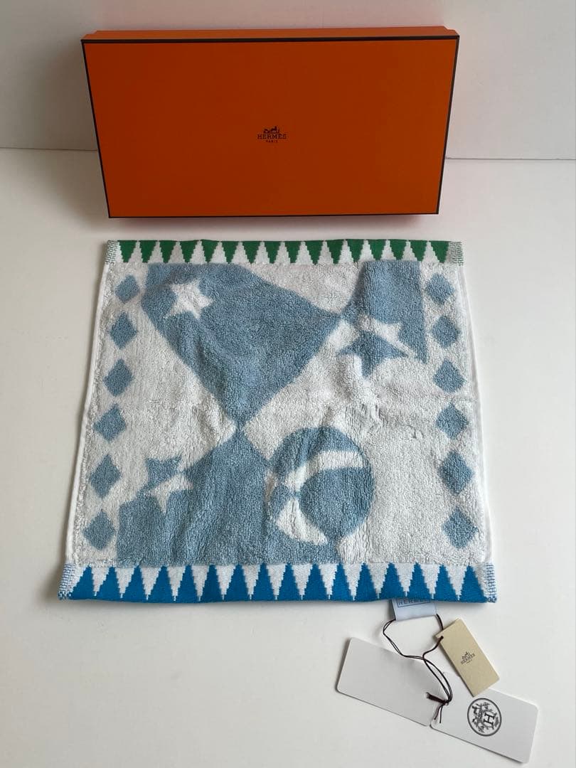 HERMESタオルセット（青・ピンク）