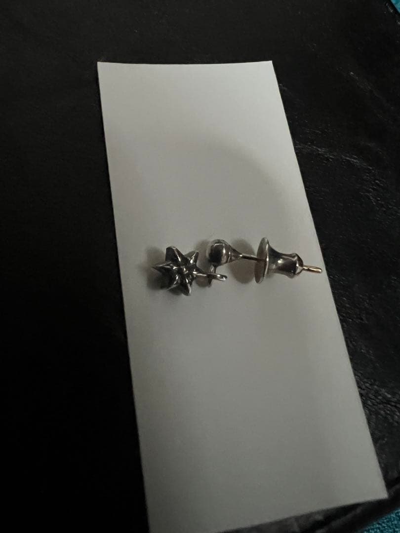 クロムハーツタイニースタードロップ ピアスTINY STAR DROP