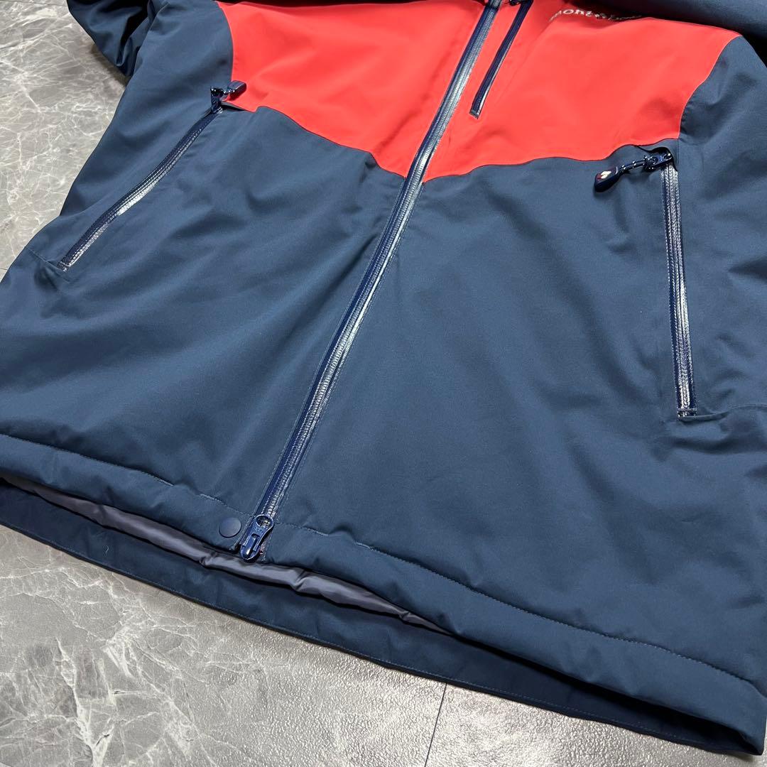 極美品　モンベル　パウダーポップパーカー　アウトドア　軽量　スキーウェア