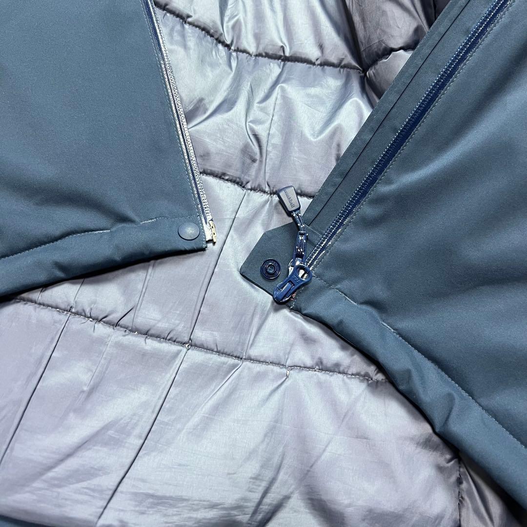 極美品　モンベル　パウダーポップパーカー　アウトドア　軽量　スキーウェア