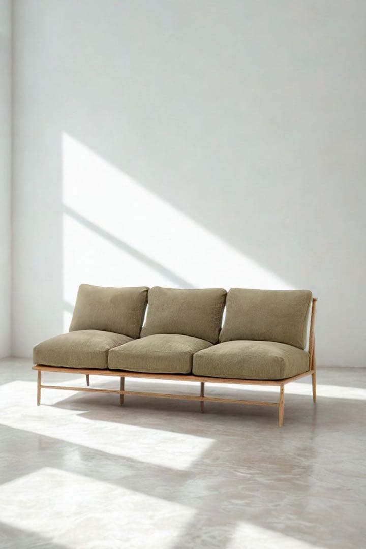 美品MOMO NATURAL [PICK UP] CLOUD SOFA | 3P