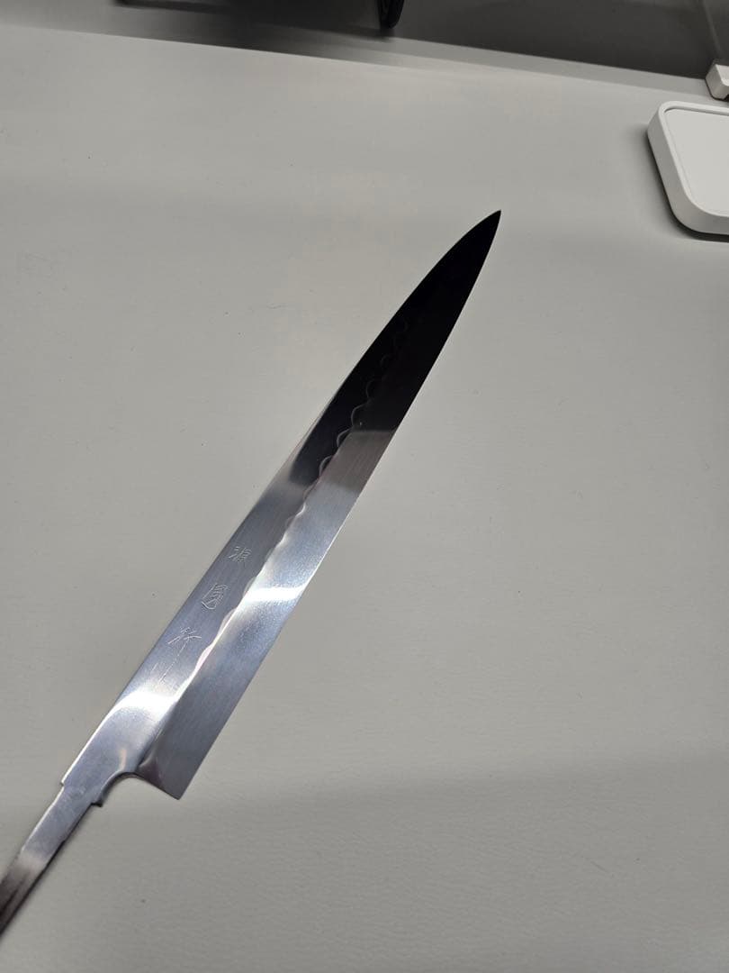 池田　辰夫　本焼　白鋼　柳刃330mm