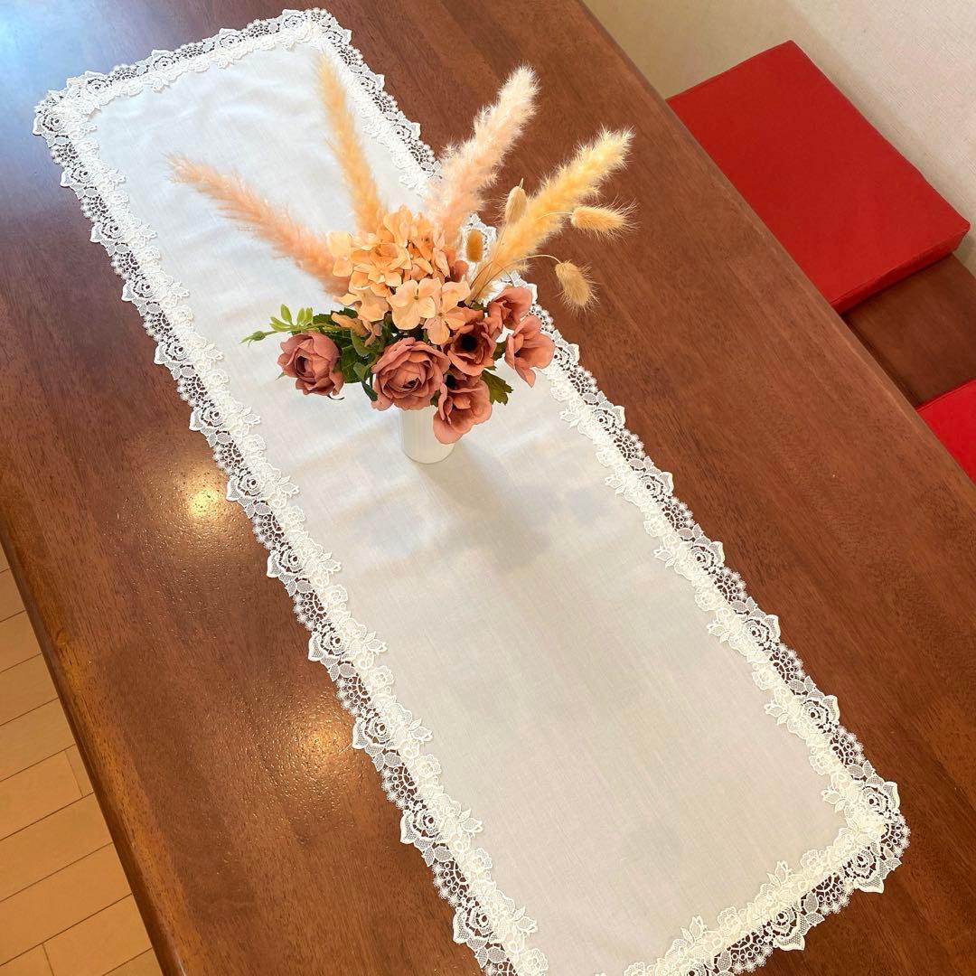 カフェカーテン✿❛りのまま❜レース✩.*˚ハンドメイド✿.*・‎ෆ˚*