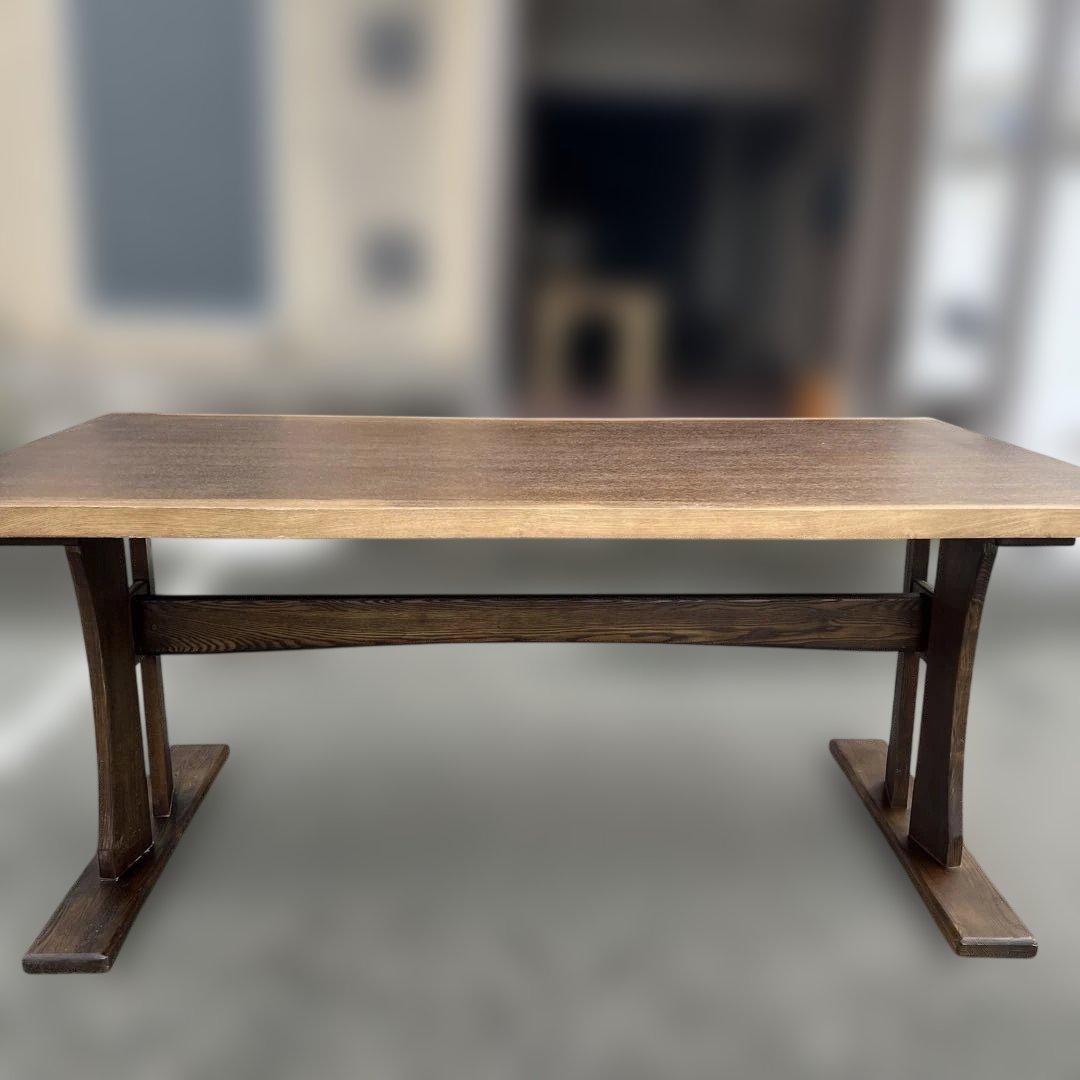 ニトリ　ダイニングテーブル　木製　木目調　インテリア　ダイニング　机　テーブル