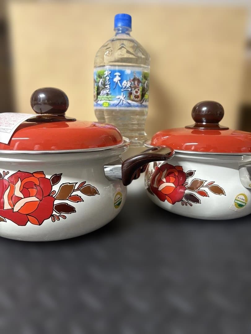 鍋　2種【ホーロー&銅鍋】