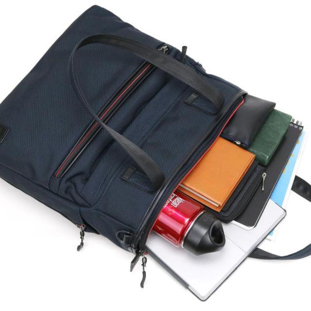 美品　タケオキクチ 定価2.7万円 ビジネス トートバッグ スマホポーチ　A4