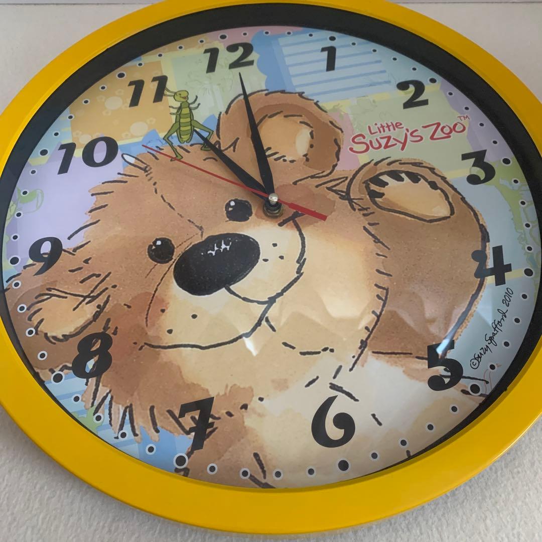 スージー・ズー Suzy's Zoo 掛け時計 とけい 壁かけ時計【激レア】