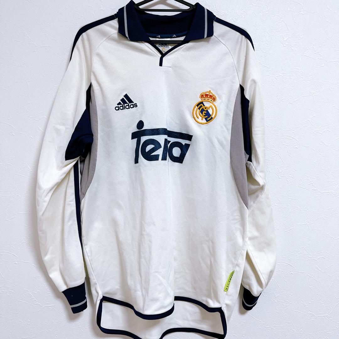 レアル・マドリード　00/01 ホーム長袖ユニ　エキップメント