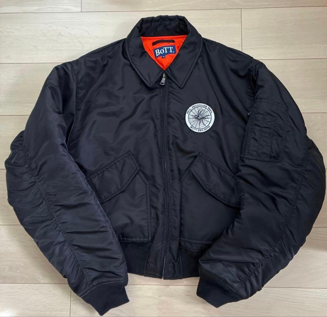 BOTT MA-1 フライトジャケット M ブラック