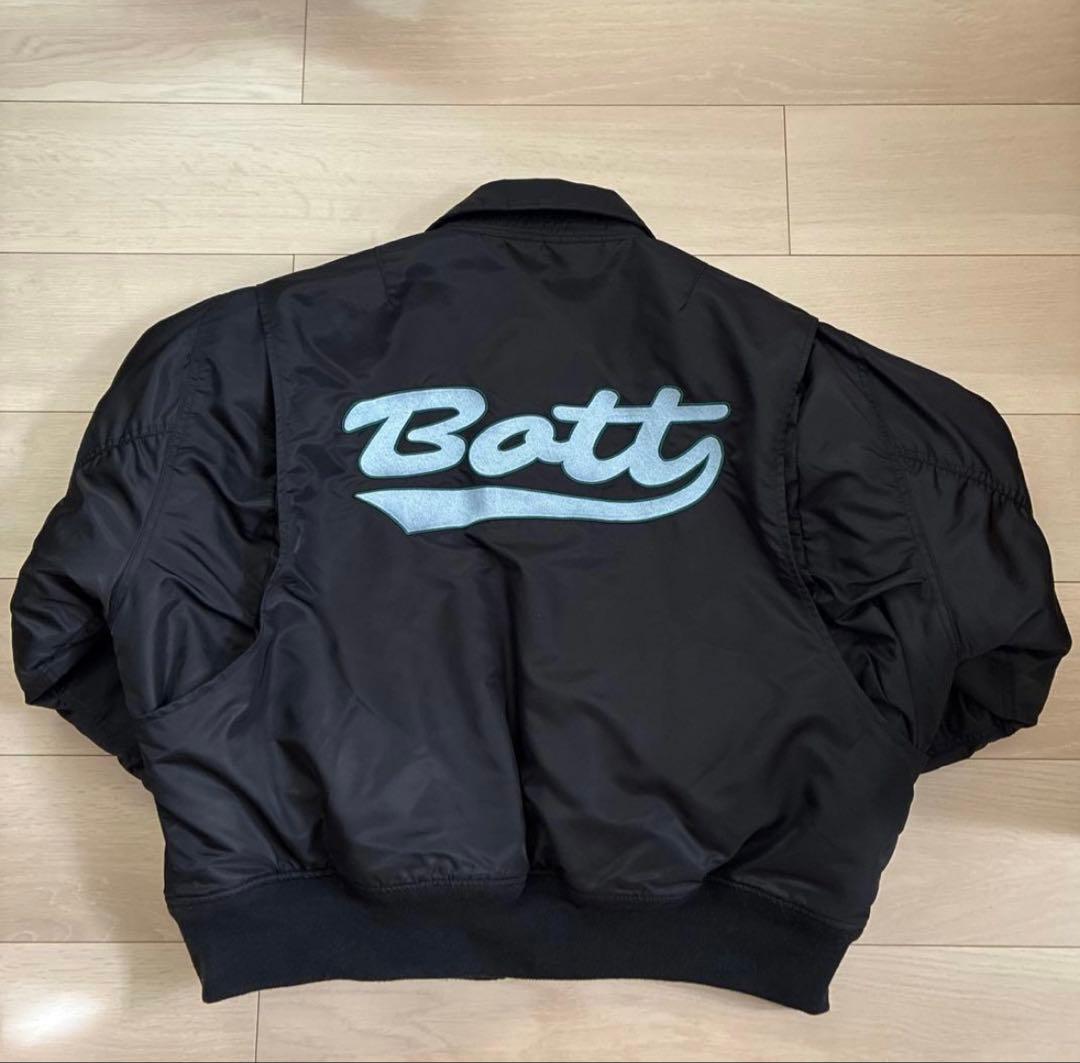 BOTT MA-1 フライトジャケット M ブラック