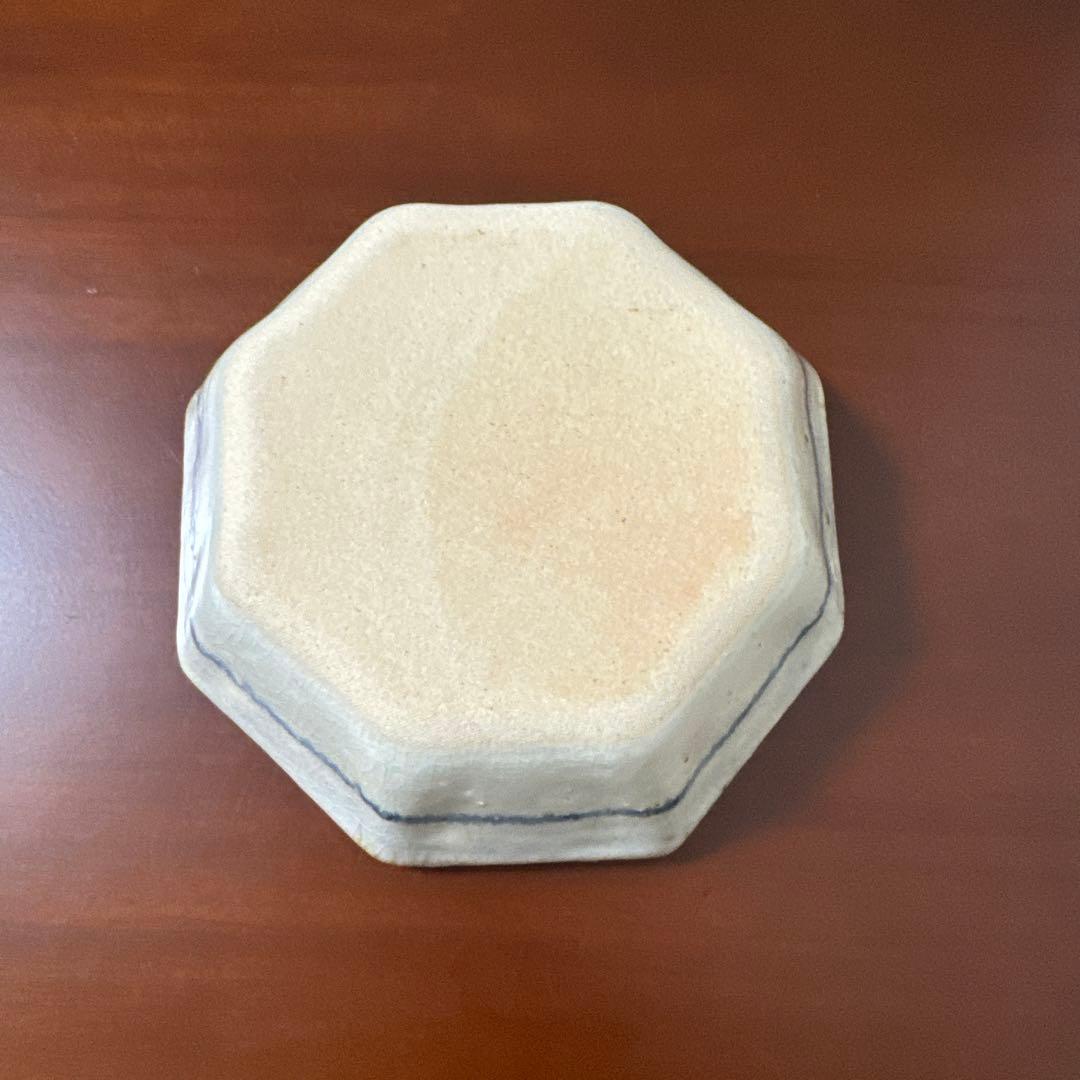 みほちゃん様【未使用】コウホ窯　市野吉記　八角鉢