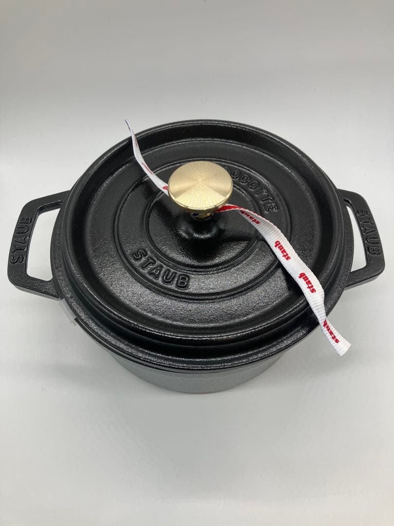staub ストウブ ブラック 18cm ホーロー 鍋