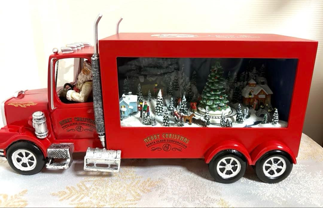 クリスマス　サンタクロース　オルゴールトラック　函館クリスマスファクトリー