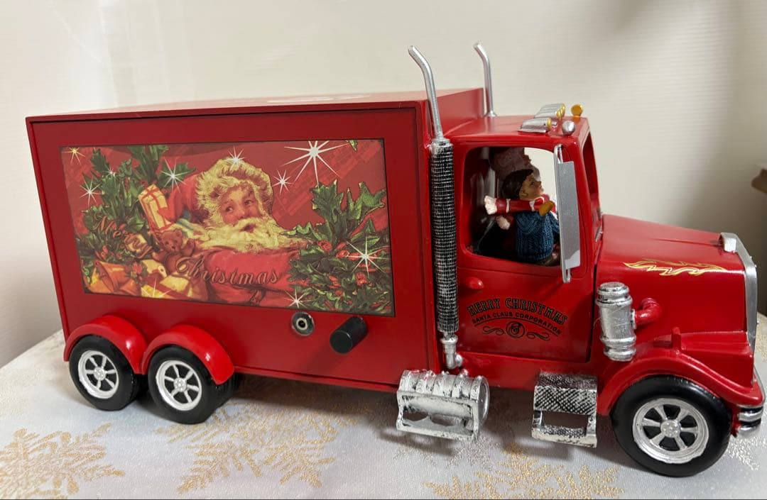 クリスマス　サンタクロース　オルゴールトラック　函館クリスマスファクトリー