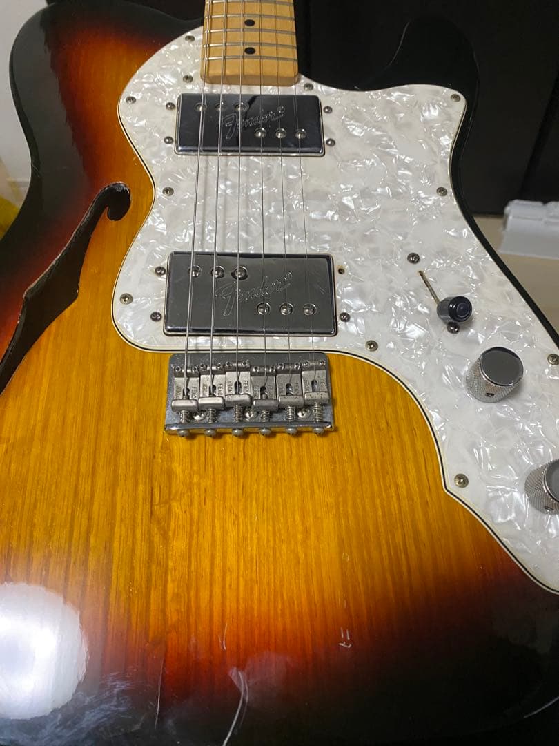 よう様Fender Mex Telecaster Thinline サンバースト