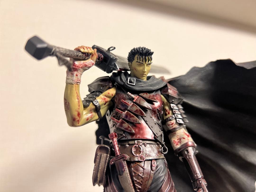 d*4様 【入手困難】ベルセルク　ガッツ ART OF WAR製フィギュア 黒い