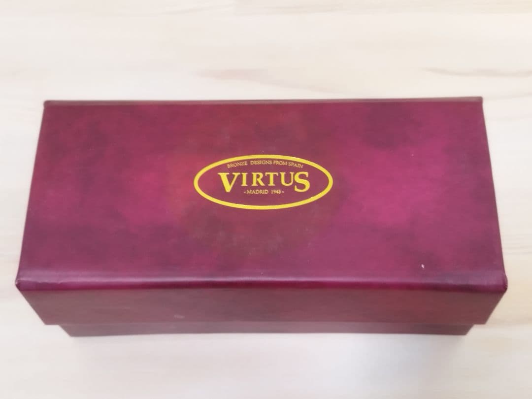 【新品未使用】VIRTUS スペイン直輸入高級ブロンズ品　卓上ベル舵輪（柄なし）