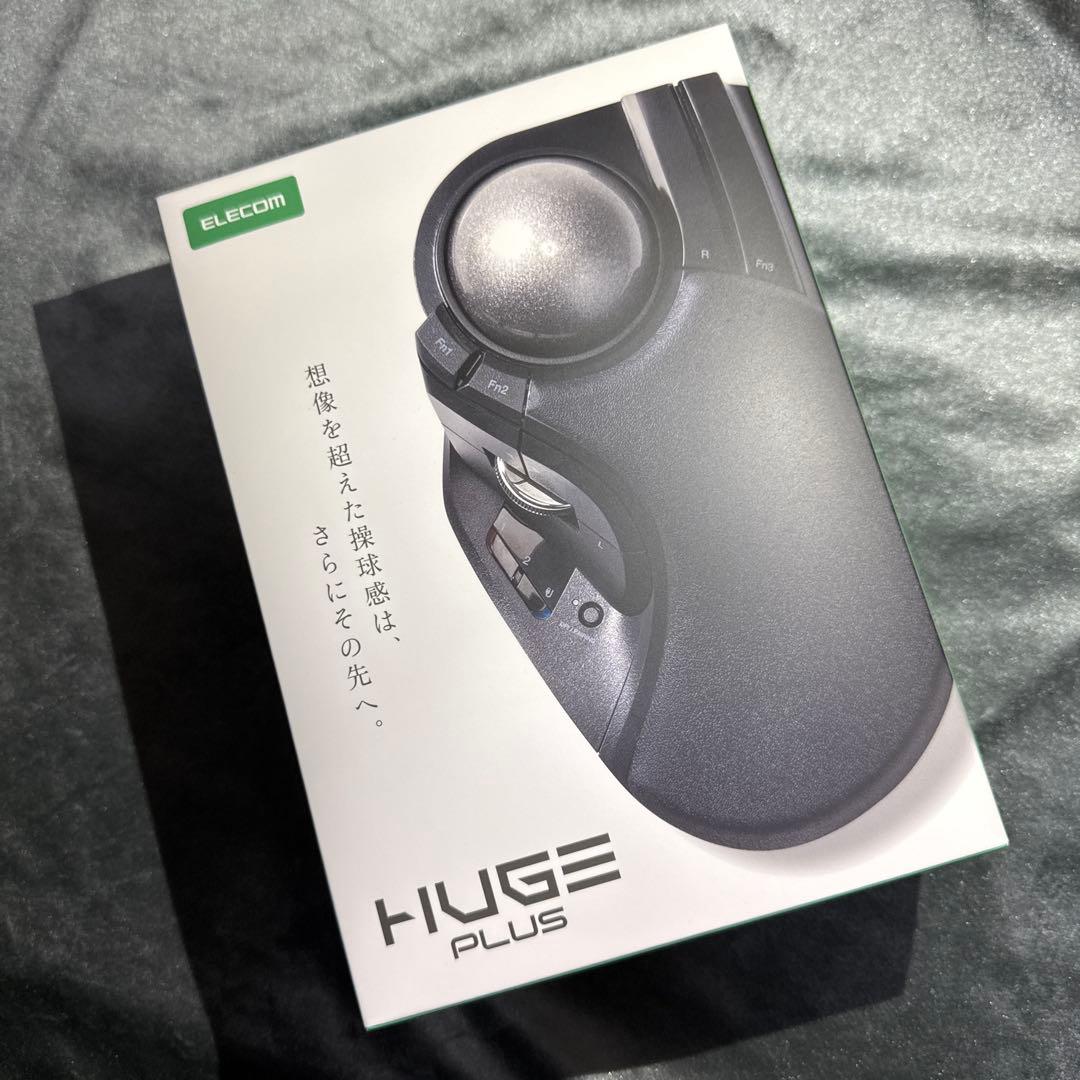 新品未開封　M-HT1MRBK　ELECOM HUGE PLUS トラックボール