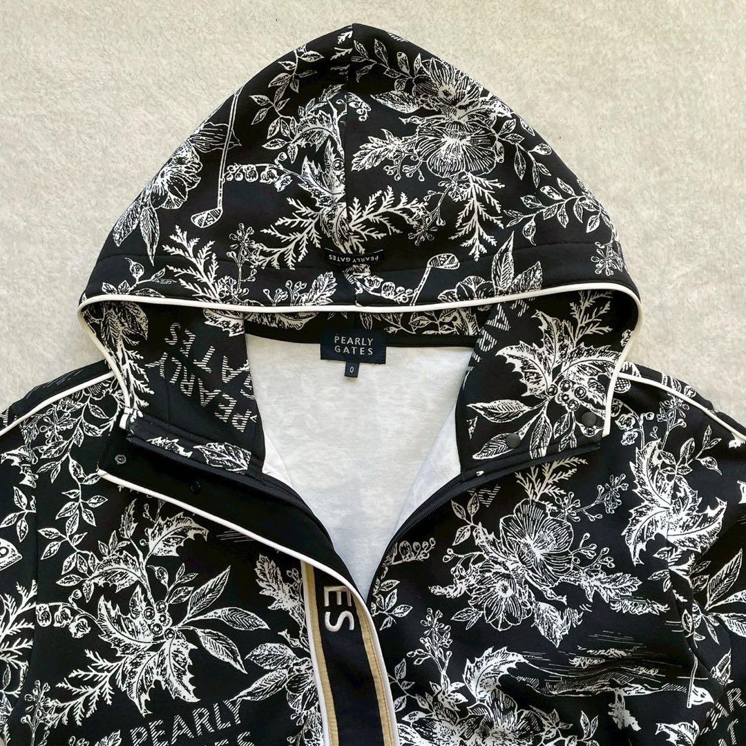 パーリーゲイツ 　近年モデル　花柄　パーカー　ジャケット