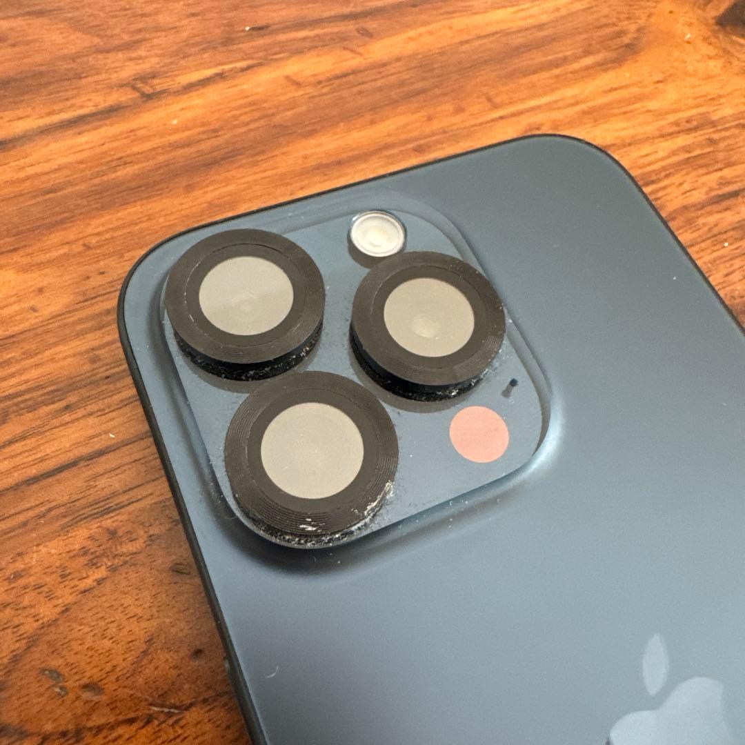 ポ*チ様 iPhone15pro 128GBブルーチタニウム