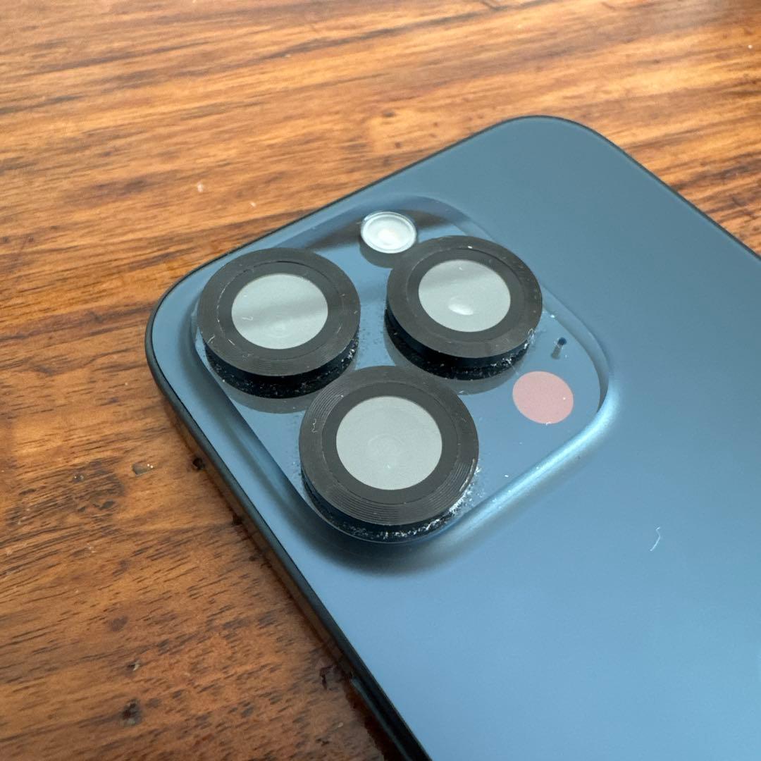 ポ*チ様 iPhone15pro 128GBブルーチタニウム