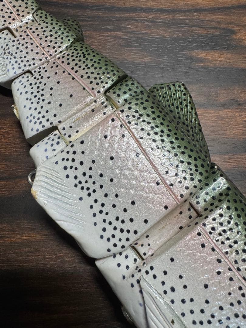 激レア Nate Bait 特注レインボートラウトベイト 12インチ