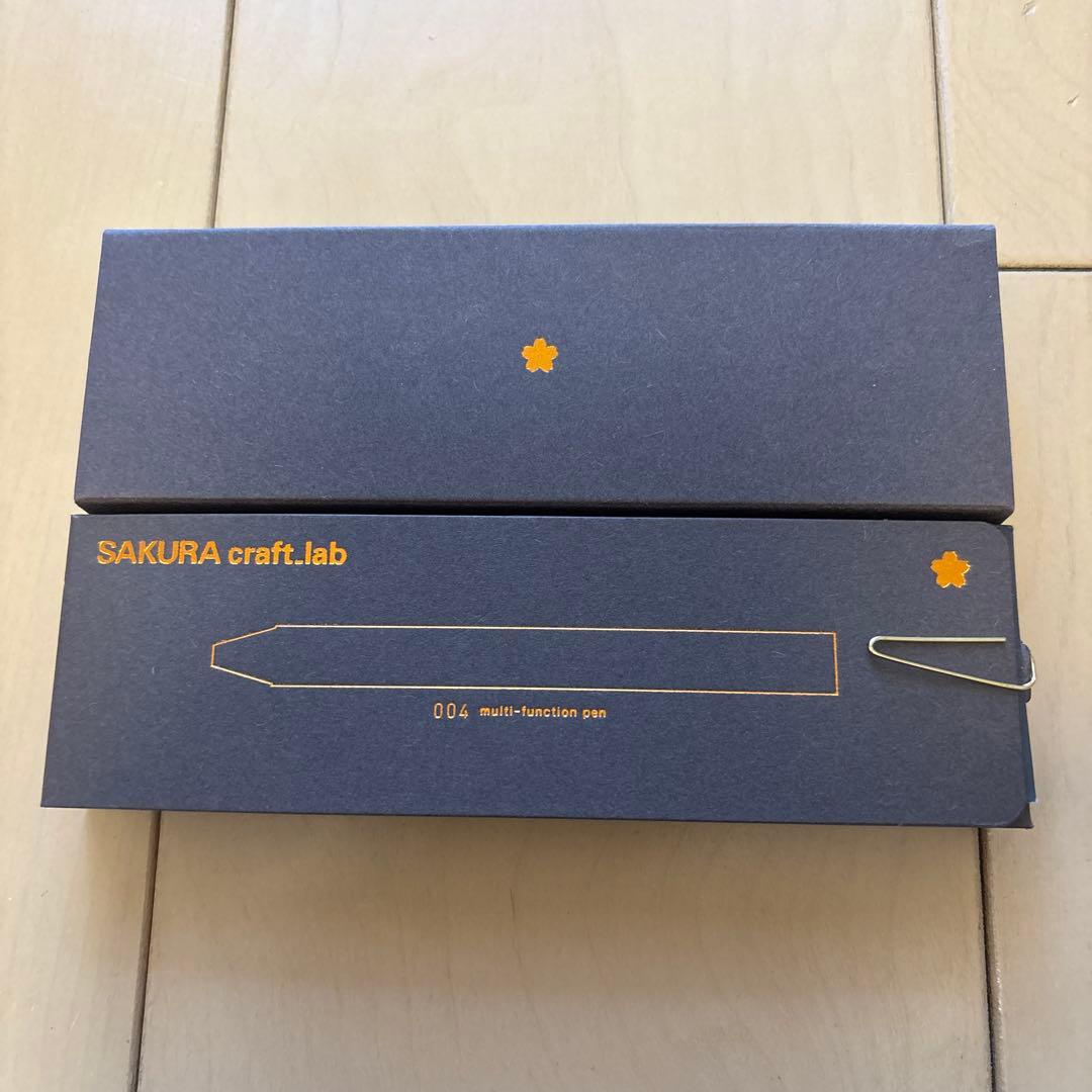 サクラクラフトラボ004 ガーネットレッド試し書きのみ