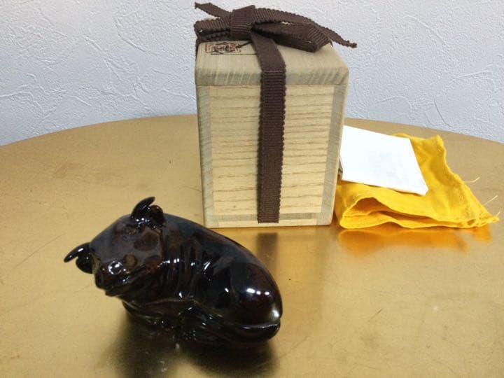 干支　　香合　　　丑