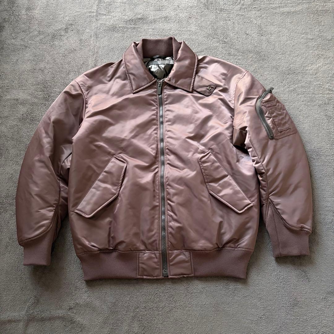 美品 希少 UNIQLO +J ユニクロ ダウン オーバーサイズリブブルゾン M