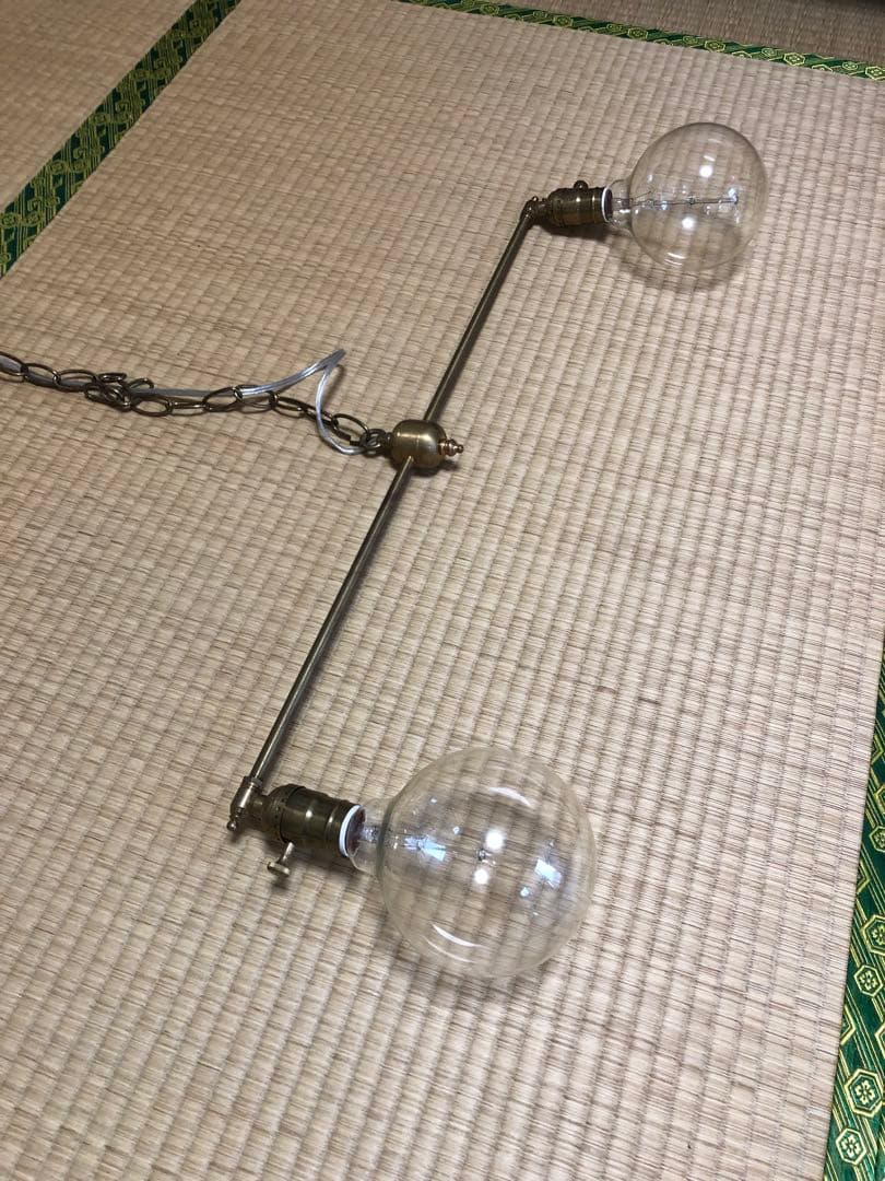 POINT NO.39 真鍮ライト2灯 ＋ 真鍮フランジ