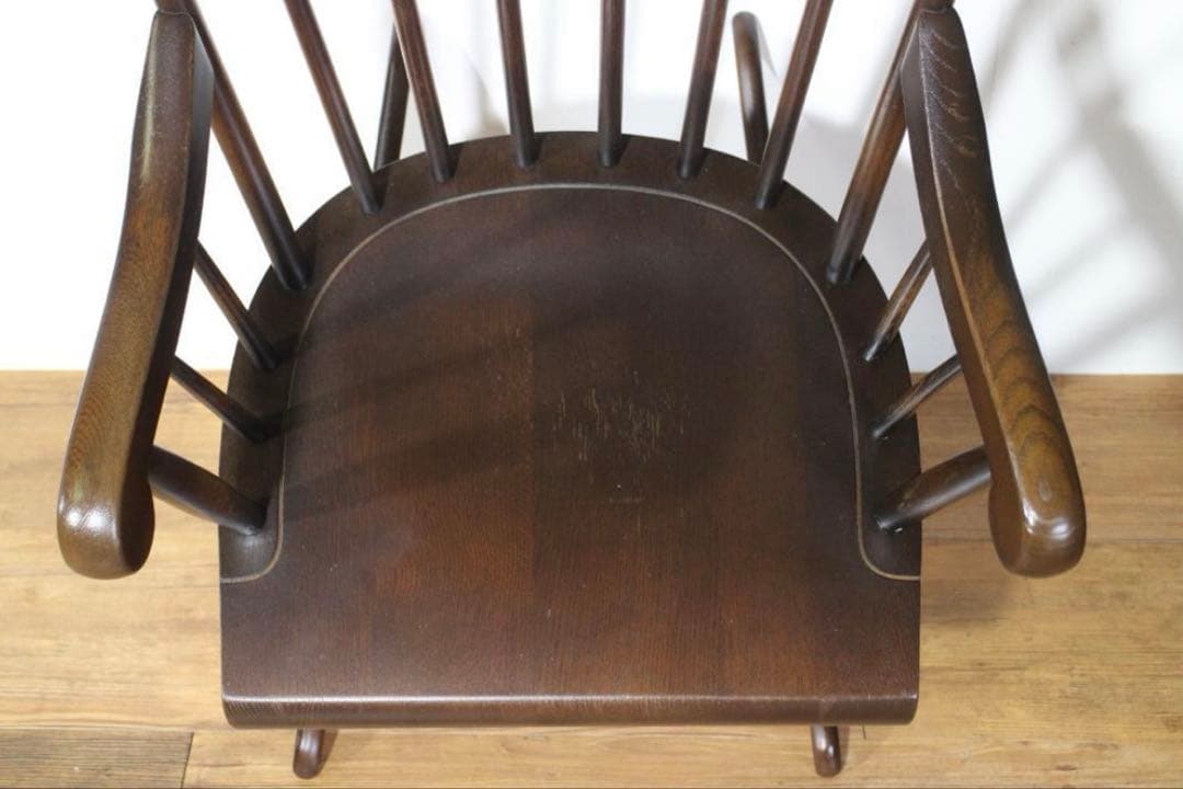 飛騨産業 キツツキ ロッキングチェア 椅子 オーク材