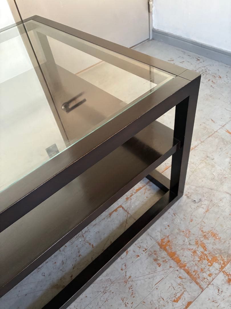 TIME & STYLE タイムアンドスタイル LLOYD ガラステーブル