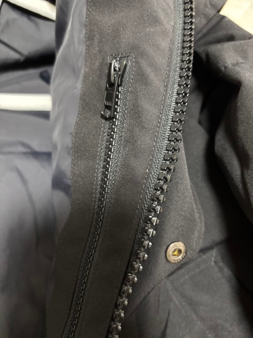 DANTON　ファー付きダウンジャケット36 ブラック　美品　最終お値下げ