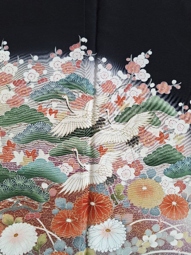 着物リメイクワンピース3637