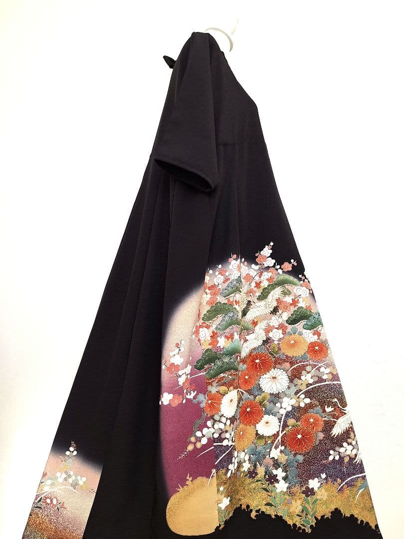 着物リメイクワンピース3637