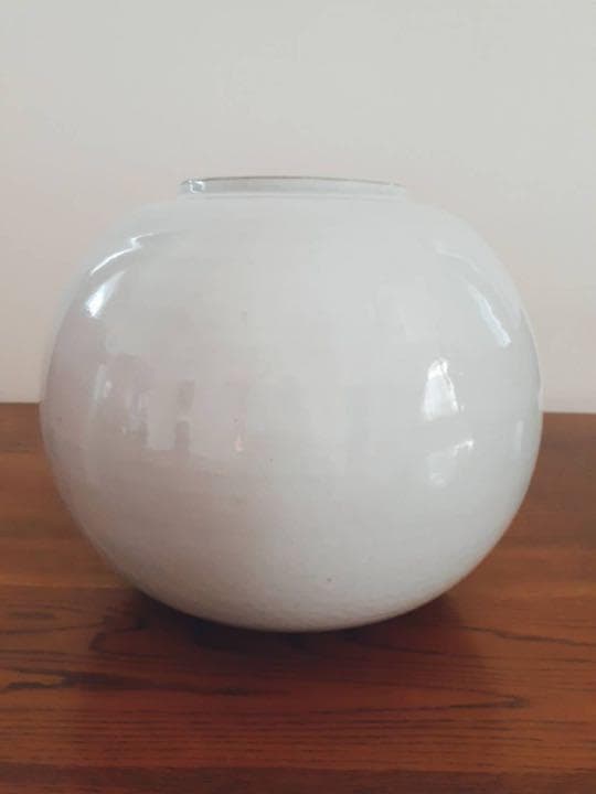 萩焼 郷川窯  壺 花瓶 永岡定夫作