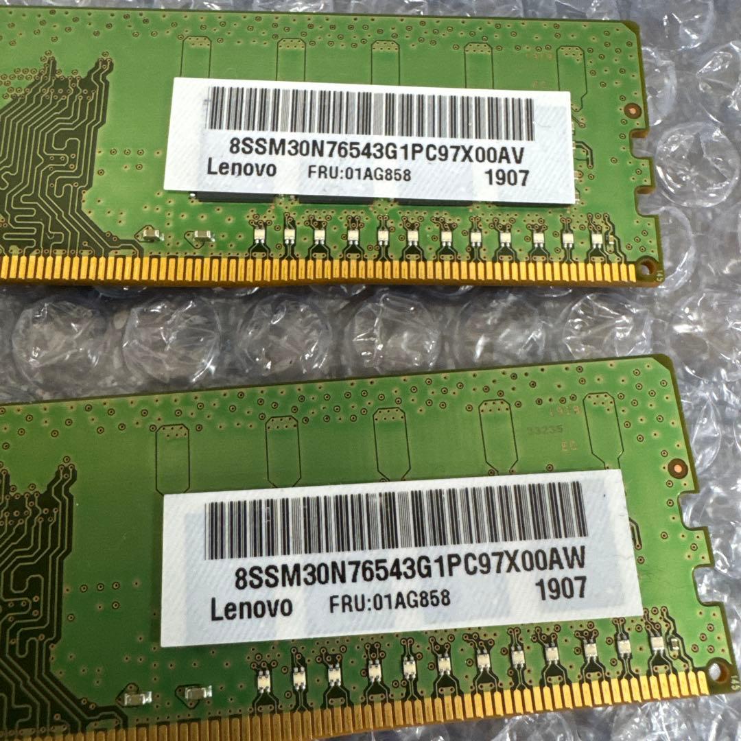 Samsung 16GB DDR4 2666V 2枚　計32GB