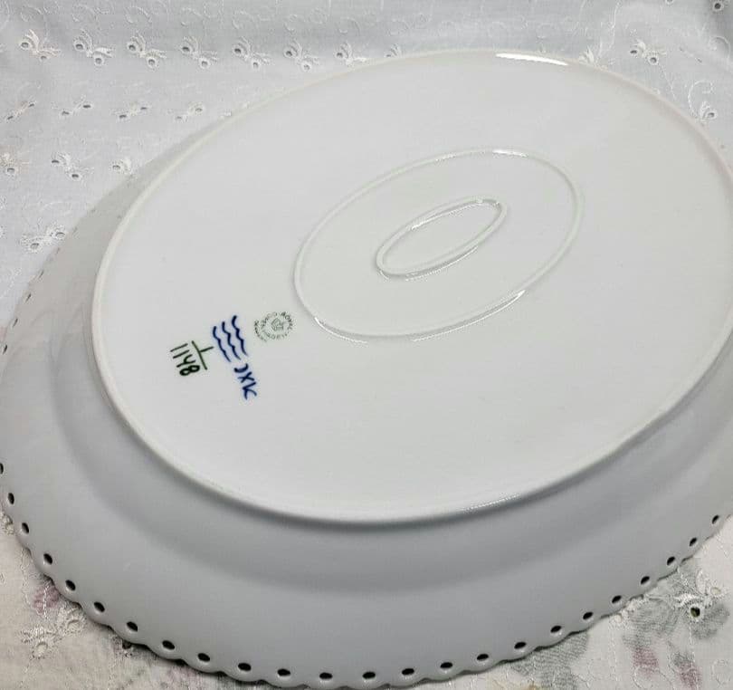 未使用✨ロイヤルコペンハーゲン ブルーフルーテッド オーバルプレート 36 皿