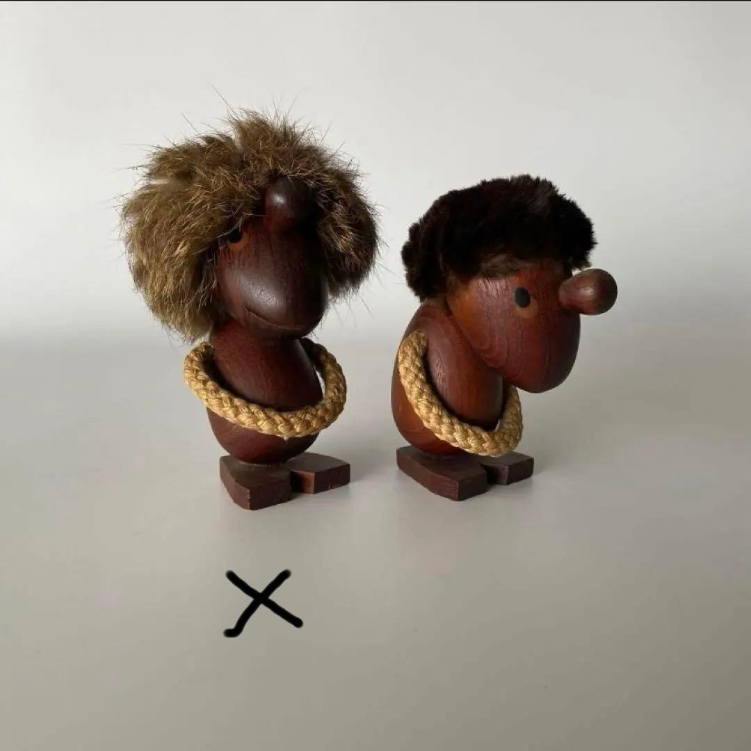 希少 写真右1体のみ ペシミスト Hans Bolling ハンスボーリン