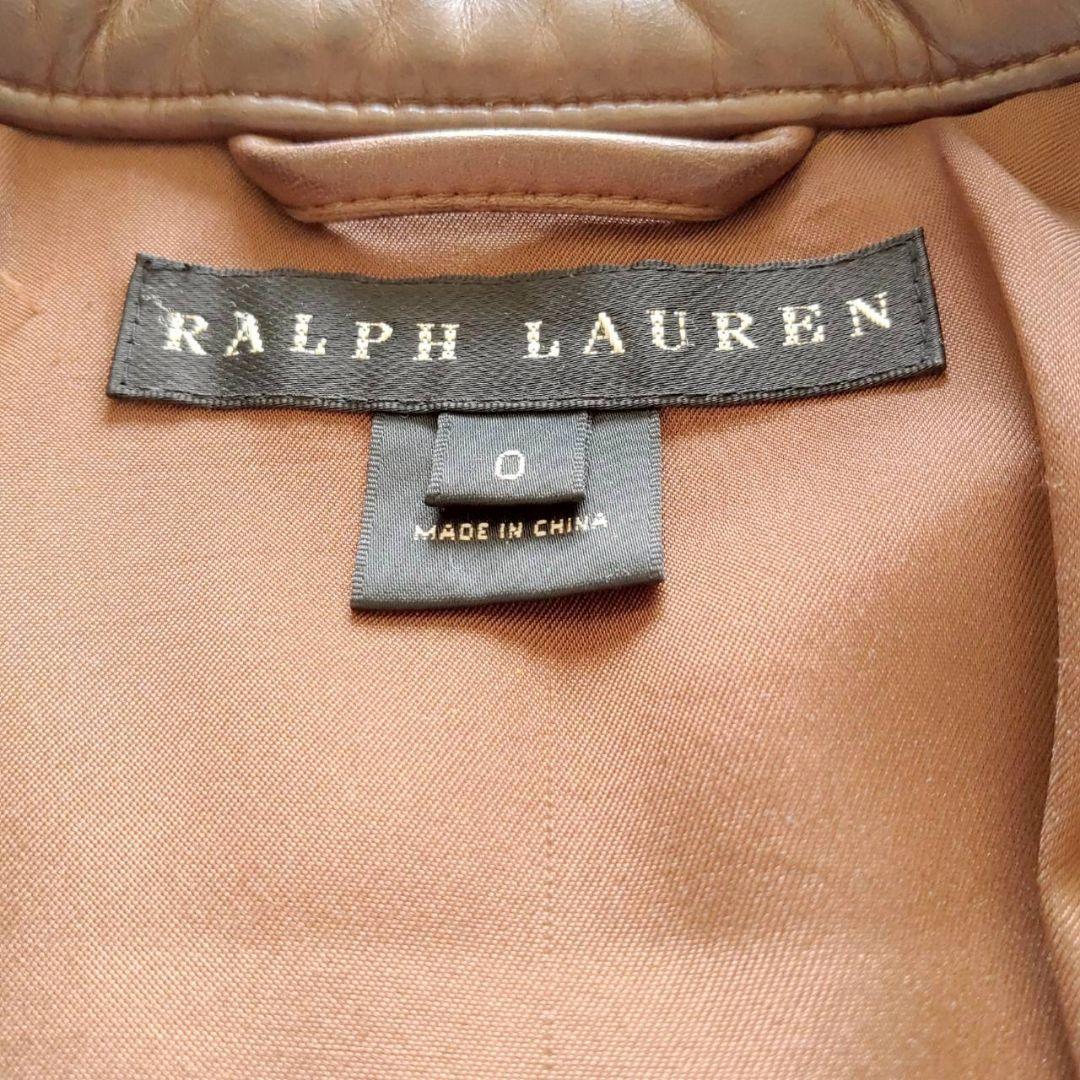 Ralph Lauren モーターサイクル ギミック M65 レザージャケット