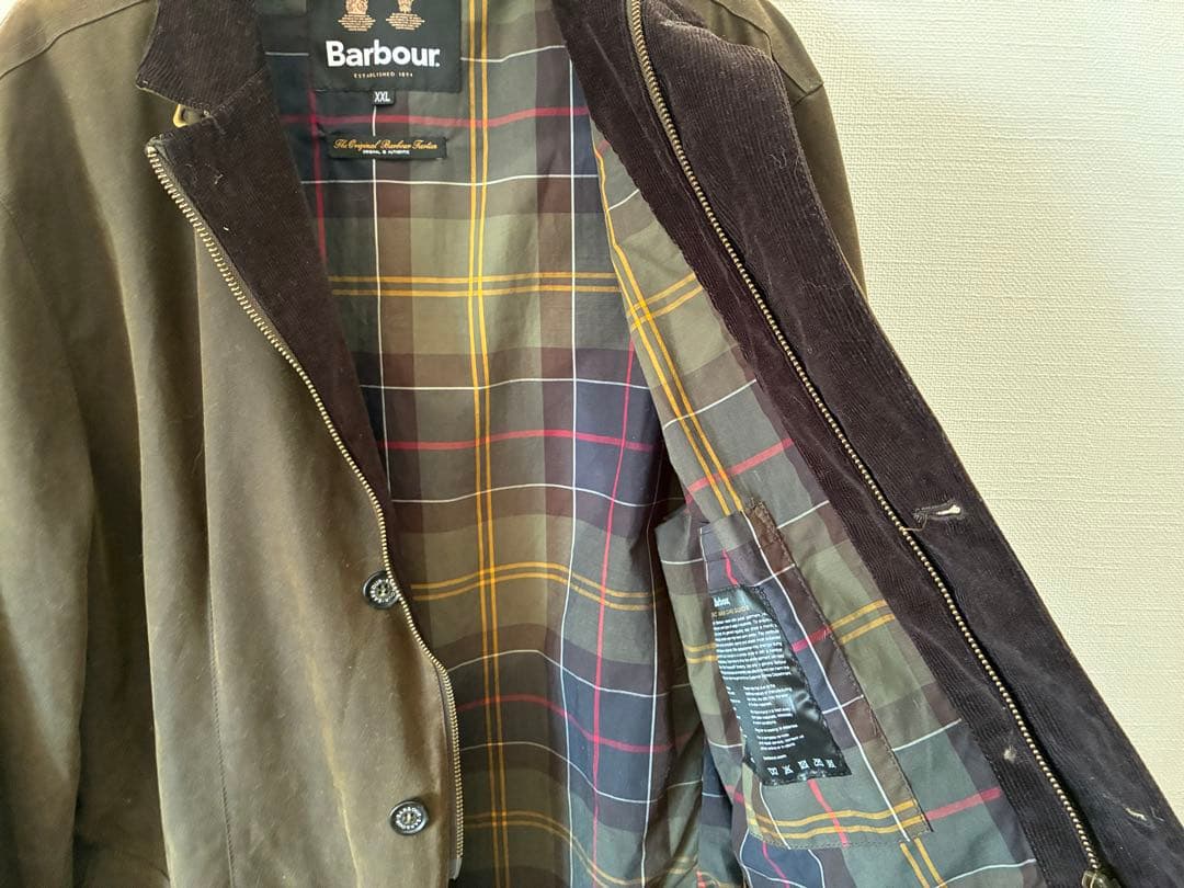 バブアー LUTZ WAXジャケット　XXL 23AW