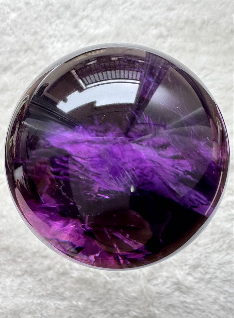 アメジスト スフィア 丸玉 大玉 70mm 最高品質 レア